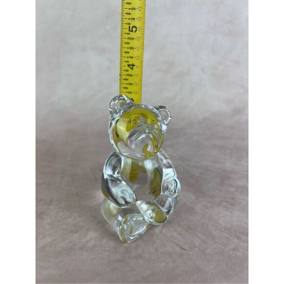 Vintage Princess House Crystal Bear Paperweight - Picture 7 of 7